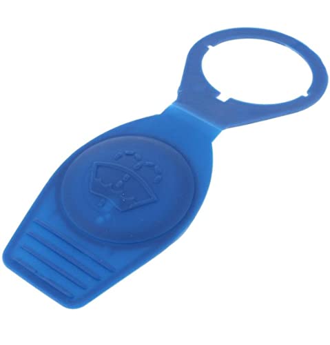 Image of Windshield Washer Reservoir Fluid Tank Cap | Compatible with Polo, Vento, Jetta, Passat, Fabia, Laura, Octavia, Rapid, Superb | Wiper Bottle Cap