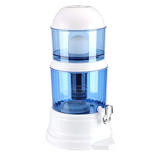 Cocoarm Destilador de Agua,purificador Agua con filtros destilador de agua purificador Agua doméstico purificador Agua Jarra 16L