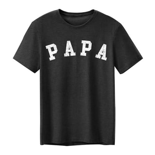 tiorhooe Vatertag Tshirt Für Herren Papa Shirt Lustig Geschenk Vatertag T-Shirts