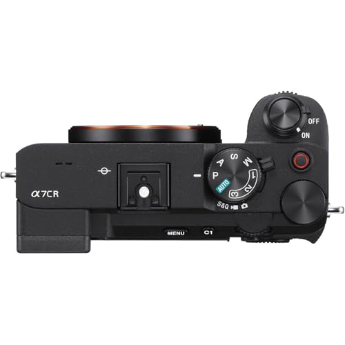Image of Sony Alpha 7CR Full-Frame Interchangeable Lens Hybrid Camera - Black (Value Bundle)