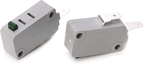 Micro-interrupteur KW3A 16A pour porte de micro-ondes | Lot de 2 - 4