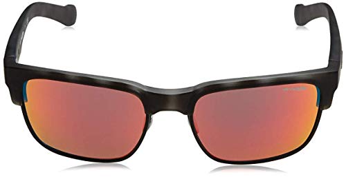 Arnette Dean An4205-23326Q Sunglasses Matte Black Havana/Red Multilayer 59Mm #TOP1