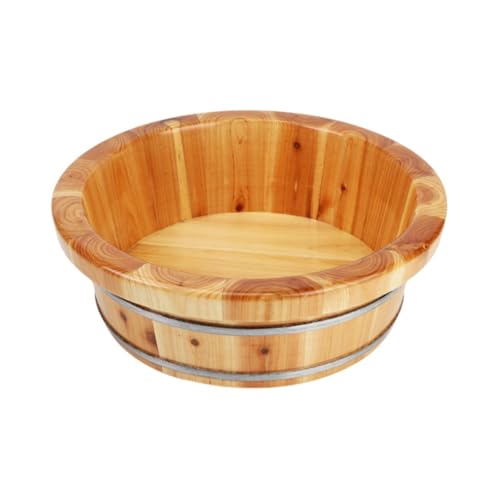 Spa de pies de madera Wcxixo para relajación y masaje miniatura 1
