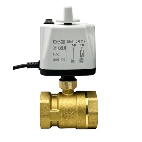 Válvula de bola motorizada 110V normalmente abierta con interruptor de latón 1/2 6