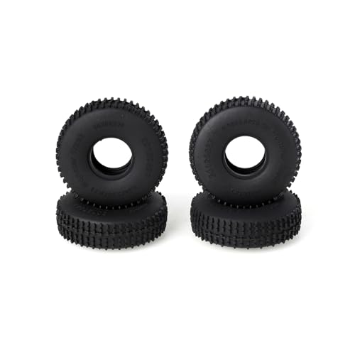 Roue 1.0 beadlock en caoutchouc butyle haute densité LCX Racing pour châssis Axial SCX24
