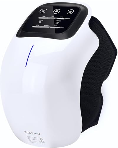 FORTHiQ Knee Massager Smart with Heat, Red Light and Vibration, 3-in-1 Cordless, 2025 Updated Edition, Gifts for Grandma & Grandpa FSA-HSA Eligible
