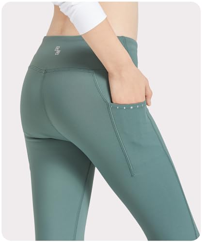 Girls Leggings with 2 Pockets Soft Stretchy Athletic Leggings for Girls Dance Workout Running Yoga Activewear4