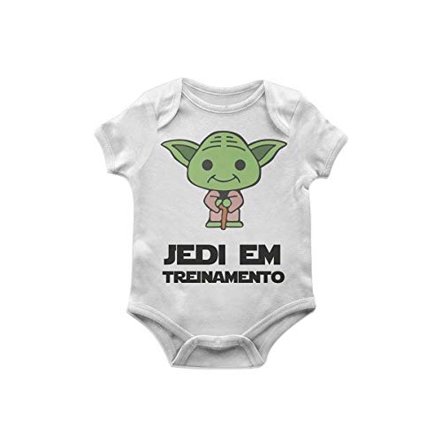Body Bebê Star Wars Yoda jedi em treinamento Tam G