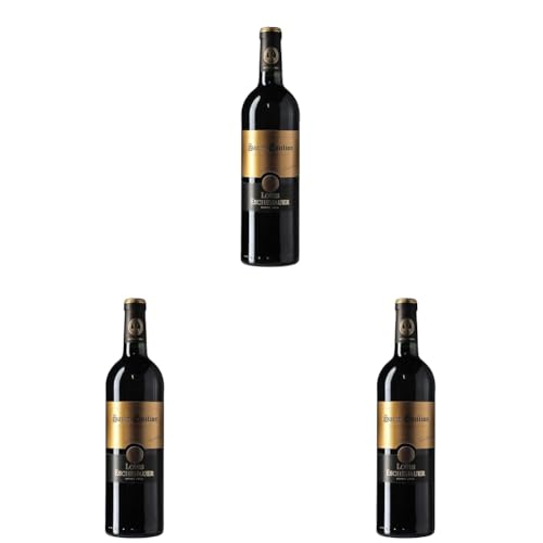 Louis Eschenauer - Saint Emilion Vino Rosso, Grande Vino di Bordeaux (1 x 0,75L) (Confezione da 3)