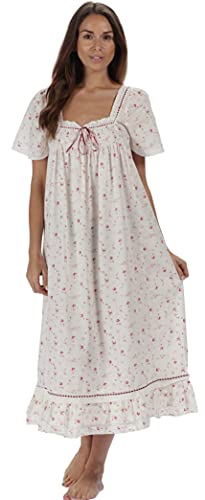 The 1 for U Ladies Nightgowns - Vintage Nightgowns for Women, Evelyn 100% Cotton Gown