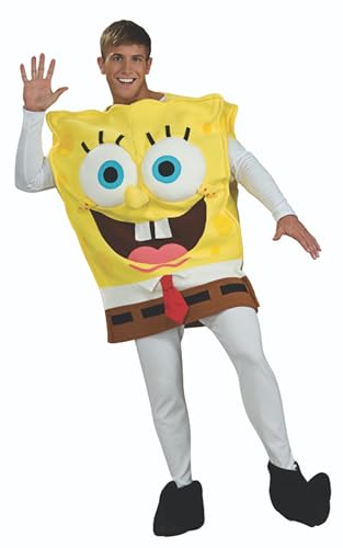 Rubbies   Disfraz de Bob esponja para hombre, talla única (888767 STD)