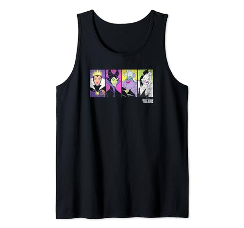 Débardeur Disney Villains imprimé recto verso pour look streetwear stylé