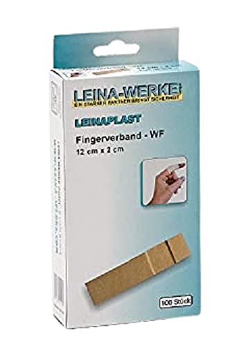 LEINAWERKE 72055 - Apósitos para Dedos (18 x 3 cm, WF, 100 Unidades)