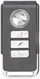 Miniatura 4 de Mengshen Alarma de vibración inalámbrica, alarma antirrobo para bicicletabicicletamotocicletacochevehículospuertaventana, 110 db súper fuerte