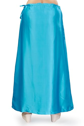 Image of Madhu Fashion Women's Satin Saree Petticoat Saree Underskirt