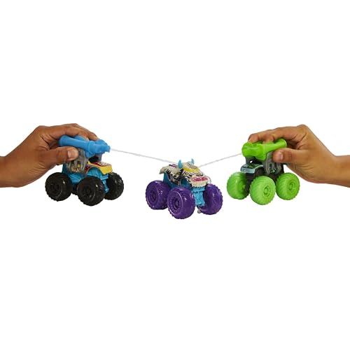 Hot Wheels Assortiment de véhicules Monster Truck Color Reveal et Propulseur d’Eau avec révélation Surprise et Changement de Couleur Jouet Enfant Dès HJF39 - vue 4