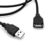El paquete incluye: 1 cable de extensión USB 2.0 A macho a USB A hembra. El cable de extensión USB macho a hembra tiene un conector A macho en un extremo y un conector tipo A hembra en el otro. Longitud del cable: 1,3 m.