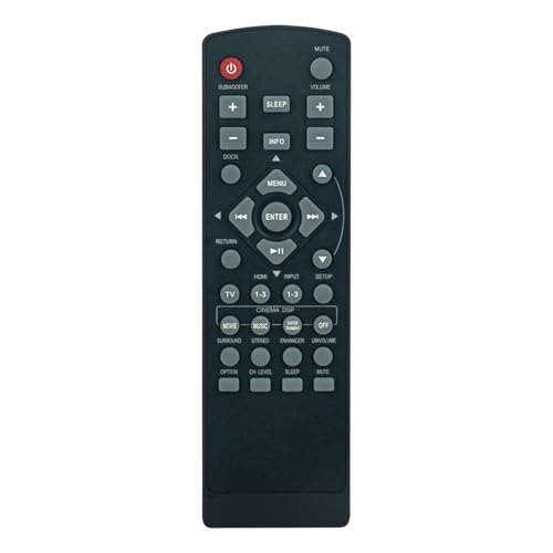 Télécommande de rechange compatible projecteur numérique Yamaha YSP-2200 - 6