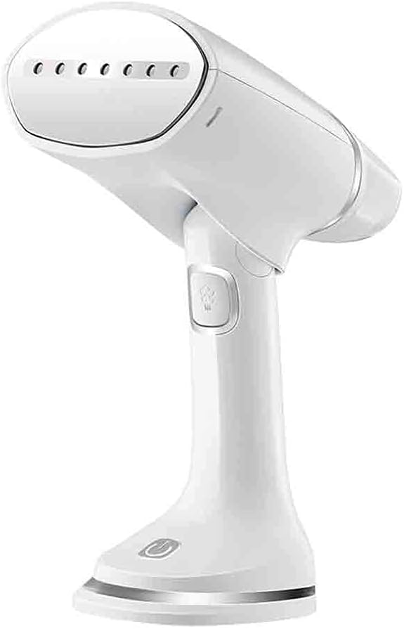 Yxxc Vaporizador, Plancha de Vapor para Ropa plegada al Vapor, portátil, portátil, en Caliente, húmedo, Viaje, suspensión de Vapor (Color: Blanco)
