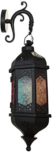 KIJyfgTR WTL Lighting Rústico Vintage Industrial Bar Balcón Luz de Pared Puerta Luz Dormitorio Minimalista Lámpara de Pared