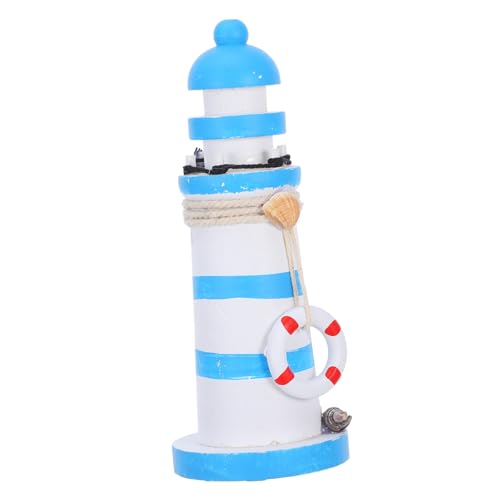 Phare nautique decoratif bois pour créer une ambiance bord de mer dans votre salon