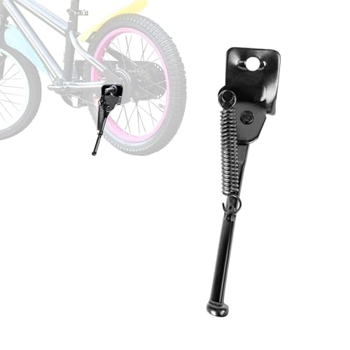 Frdhee Suporte de bicicleta infantil, suporte lateral único para bicicletas de montagem traseira, 30