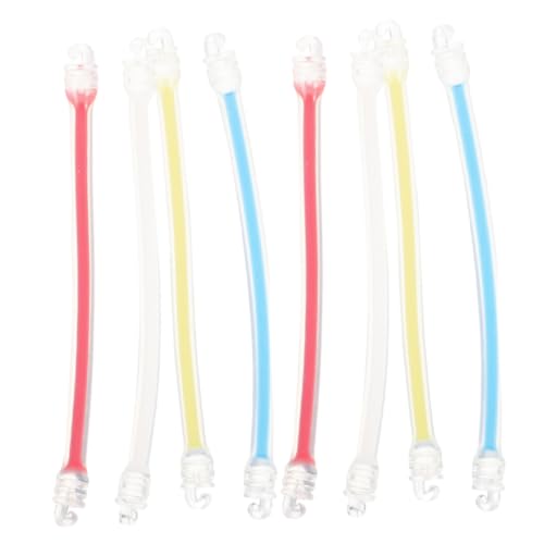 WOONEKY Tennis Shock Absorbers 8pcs Vibration Dampeners for Racket Silicone Tennis Accessories