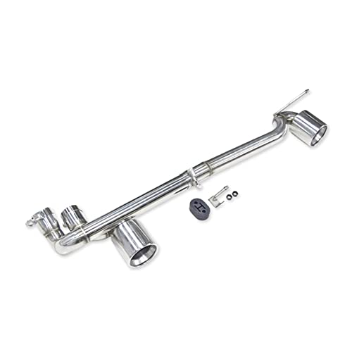 Silenciador de escape para coche BMW E90 E92 320i 325i 2006-2016 con doble salida