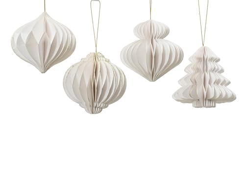 Kaemingk Wabenfigur Ornament 8x8cm Papier 1 Stück Sortiert -...