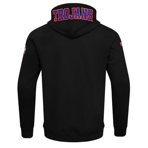 Image of Pro Standard Mens College Classic Chenille Cotton Double Knit Full Zip Hoodie