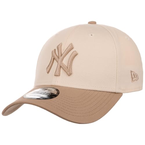 New Era Gorra MLB Twotone Cotton YankeesEra Mujer/Hombre   de algodón Beisbol Hebilla Metal, con Visera Verano/Invierno Primavera Verano Otoño Invierno   Talla única Blanco Crema Beige