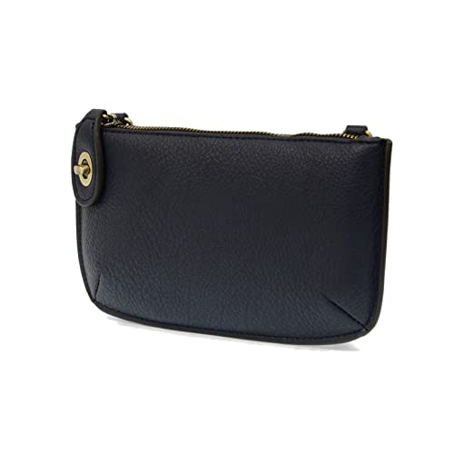 Image of Joy Susan Women's Fashion Purse Mini Crossbody Wristlet Clutch Handbag - Midnight Blue
