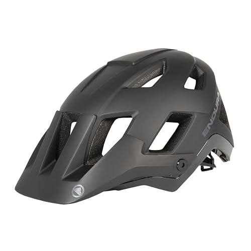 Endura Unisex Adult Hummvee Plus MIPS® Helmet | Cycling Protection | Adjustable Fit Helmet, Black, S-M