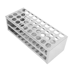 Jewedeco 6IMRV28 Reagenzglasständer Labor-Gefäßständer