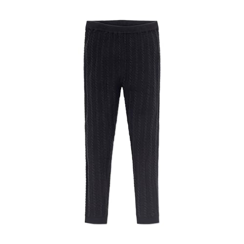 Hope & Henry Girls' Cable Sweater Legging