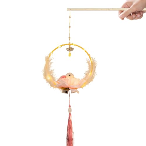 Niesel Juego Completo de farolillos para Festivales de Luna, diseño de Conejo, joyería portátil para niños y Adultos, decoración de Fiesta para Fiesta de