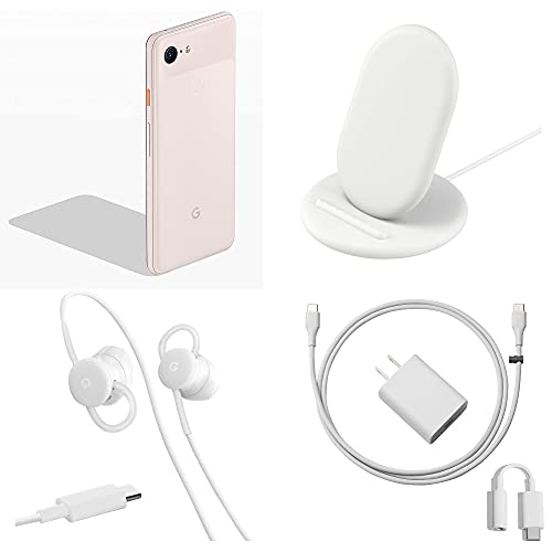 Google - Pixel 3 64GB Memory Cell Phone (Unlocked), Not Pink, w/Charging Stand, Wired Earbuds and Google Charger… - Image 4