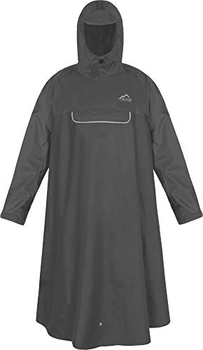 normani Unisex Regenponcho EXTRA Lang mit Ärmeln und Brusttasche für Damen und Herren - Brusttasche und 3M™ Scotchlite™ Reflektor - 100{1cd8ea9c46faa865fb360458f8c5e35590653ec1999f5ab741699d307b6de53b} Winddicht - 100{1cd8ea9c46faa865fb360458f8c5e35590653ec1999f5ab741699d307b6de53b} Wasserdicht Farbe Dunkelgrau Größe XXL/3XL normani Unisex Regenponcho EXTRA Lang mit Ärmeln und Brusttasche für Damen und Herren - Brusttasche und 3M™ Scotchlite™ Reflektor - 100{1cd8ea9c46faa865fb360458f8c5e35590653ec1999f5ab741699d307b6de53b} Winddicht - 100{1cd8ea9c46faa865fb360458f8c5e35590653ec1999f5ab741699d307b6de53b} Wasserdicht Farbe Dunkelgrau Größe XXL/3XL