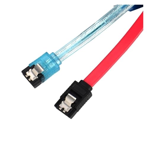 Cable de Datos SATA 3.0 7pin 0.5 m azul miniatura 3