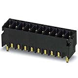 PHOENIX CONTACT DMCV 0,5/11-G1-2,54 SMD R56 Leiterplattengrundleiste, Nennquerschnitt 0,5 mm², Farbe schwarz, Anzahl der Anschlüsse 22, Artikelfamilie DMCV 0,5/..-G1-SMD, Rastermaß 2,54 mm, 330 Stück