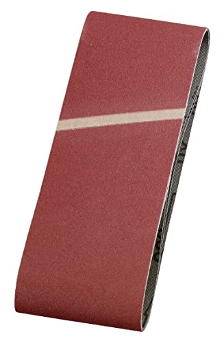 kwb Abrasive Belts 100X560 Mm Made Of High-Grade Aluminium Oxide With Grit Size 80