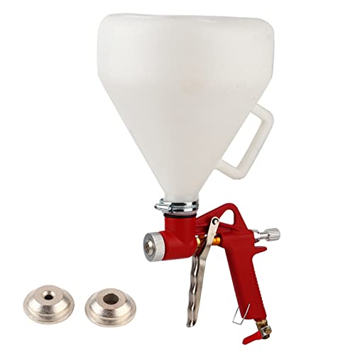 Hopper Spray Gun - Drywall Texture Spray Gun, 6L Capacity, Multiple Functions, 4/6/8mm Nozzles for Ceiling Wall Texture, Air Drywall Render Plaster Painting