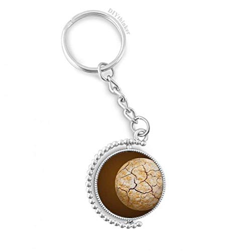 Key ring rotatif planète résout les clés emmêlées motif night sky