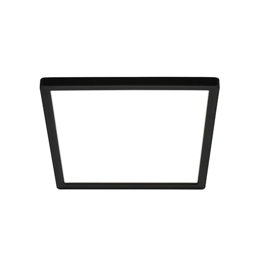 BRILONER - Plafonnier LED à lumière indirecte, plat, lumière blanc neutre, lampe LED, plafonnier LED, lampe de salon, panneau LED, lampe de cuisine,...