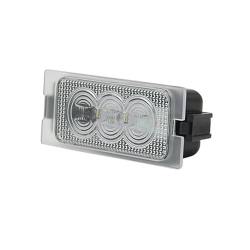 Lámpara matrícula trasera con luz LED blanca intensa para Ford y Mariner