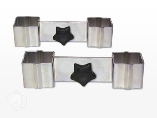 TOOLPORT PROFIZELT24 2 Verbindungsklemmen für Pavillon Faltzelt Klappzelt Faltpavillons Professional 40mm TOOLPORT PROFIZELT24 2 Verbindungsklemmen für Pavillon Faltzelt Klappzelt Faltpavillons Professional 40mm