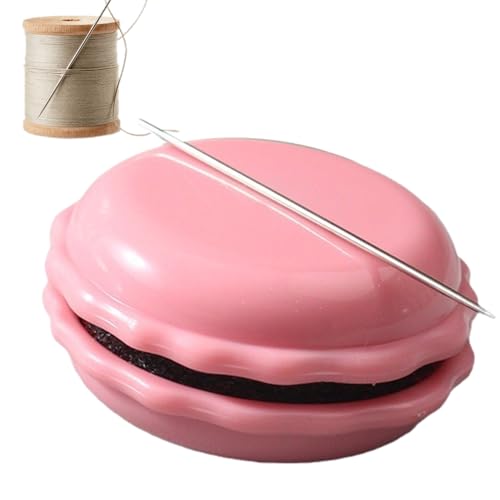 Onlynery Imán de Cuidado de Aguja,Minder de Aguja magnética en Forma de macarrón | Guardaagujas para Aguja de Coser Bordada, Accesorios de Bordado, guardaagujas magnéticas