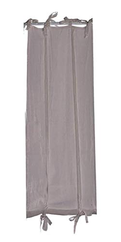 Rideau de fenêtre Basic by Simla 45 x 160 cm, dimensions : 45 x 160 cm, couleur : gris clair