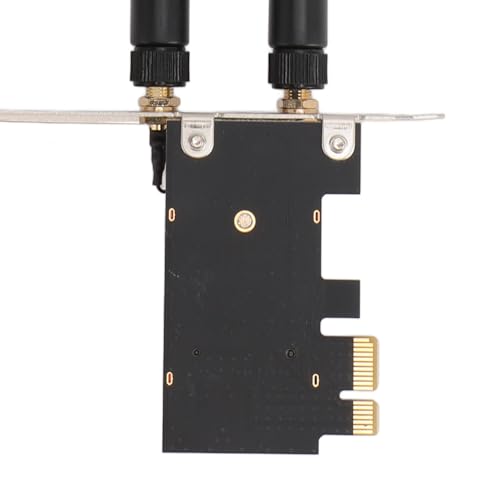 Tarjeta de Red Inalámbrica WiFi 6E PCIe X1 5374Mbps, Bluetooth 5.3, Antena Dual 8dBi, Tri Banda 2.4G 5G 6G para PC de Escritorio Gaming miniatura 7