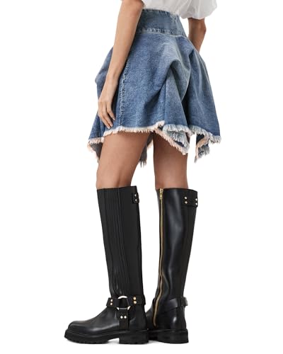 Women's Crissy Denim Skirt3